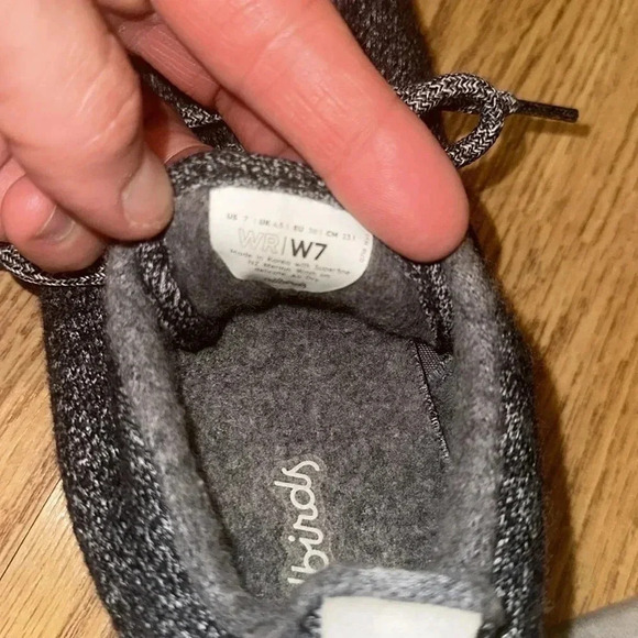 allbirds wool runners women’s shoes sneakers size 7 gray color - Picture 3 of 5